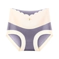 thumbnail image 1 of Bragas Breves Gibobby Verano Cintura Alta Algodón Mujer Morado L, 1 of 2