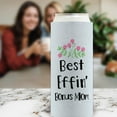 thumbnail image 5 of Mothers Day Gift For Step Mom Best Effin' Bon-s Ever Floral 12-Pack Ultra Slim Can Thermocoolers, 5 of 8
