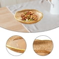 thumbnail image 6 of CoudarTitie Fruit Plate Dessert Plate Round Kitchen Utensils Serving Platter for Anniversary S Amber, 6 of 8