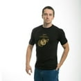 thumbnail image 3 of S27-MC2-BLK-03 30 Single Tee Us Marine 2, Black, Large, 3 of 5