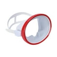 thumbnail image 1 of Máscara de buceo de lente única, máscara de snorkel a prueba de fugas de marco grande, gafas de natación de gafas de béisbol para la pesca submarina Rojo, 1 of 8