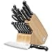 thumbnail image 2 of Chicago Cutlery Essentials (15-PC) Stainless Steel Kitchen Knife Block Set With Block, Sharp Stainless Steel Cutlerly Chef Knives Set & Scissors Shears, 2 of 5