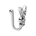 thumbnail image 2 of QQTDFG Rabbit Nose Ring Hollow Rabbit Nose Nose Clip Nose Ring Nose Nail U Shaped-default, 2 of 3