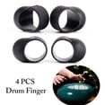 thumbnail image 4 of 4pcs Drum Drum Finger Sleeves Picks Cover, 4 of 8