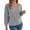 Grey, variant on Women Sweaters Clearance Sale Womens Knit Square Neck Long Sleeve Casual Loose Pullover Sweater Top