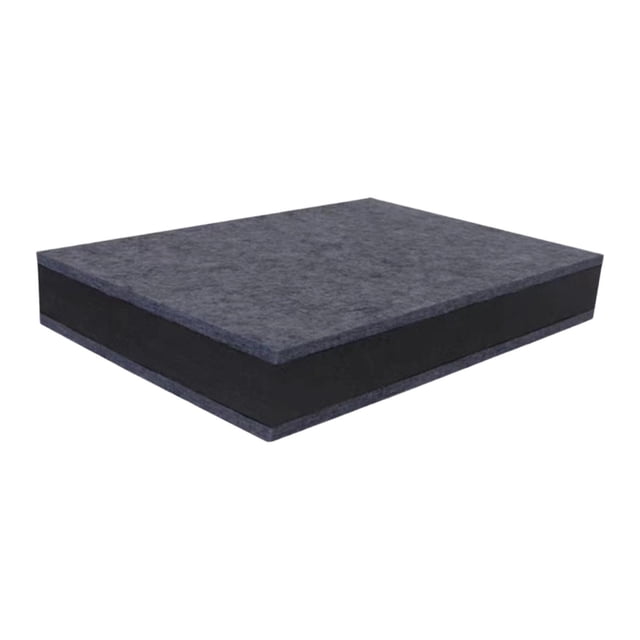 Almohadilla antivibración, almohadilla de aislamiento acústico, antideslizante, fácil de limpiar, alfombrilla amortiguadora para batería, piano en 20cm x 30cm x 52cm