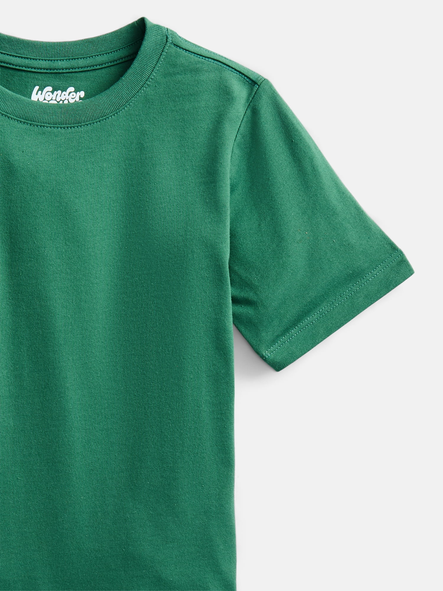 Wonder Nation Boys' Kid Tough Tee with Short Sleeves, Sizes XS-XXL & Husky