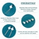 thumbnail image 5 of 32 piezas de aretes de rombo de acero inoxidable de 4 colores con 80 tuercas de plástico y postes de metal para aretes, aretes hipoalergénicos con agujero., 5 of 9