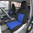 thumbnail image 3 of For Toyota Sienna 2011-2020 FH Group Neoprene Waterproof Custom Fit Car Seat Covers - Full Set Blue, 3 of 10