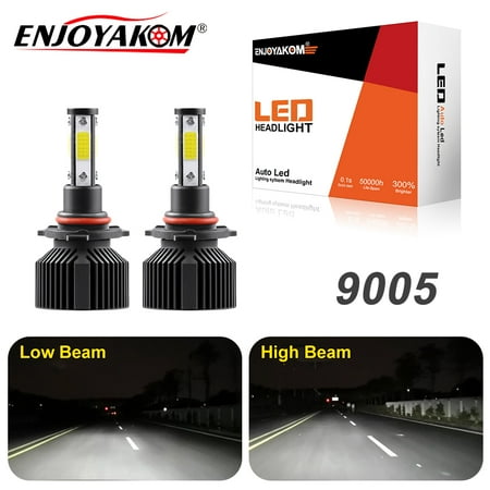 

For Toyota Corolla 2001-2013 High Beam 6000K 9005 LED Headlight Bulbs