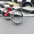thumbnail image 2 of 4Pcs Double Rolled Tartrings Stainless Steel English Muffin Rings Professional Crumpet Rings New, 2 of 5