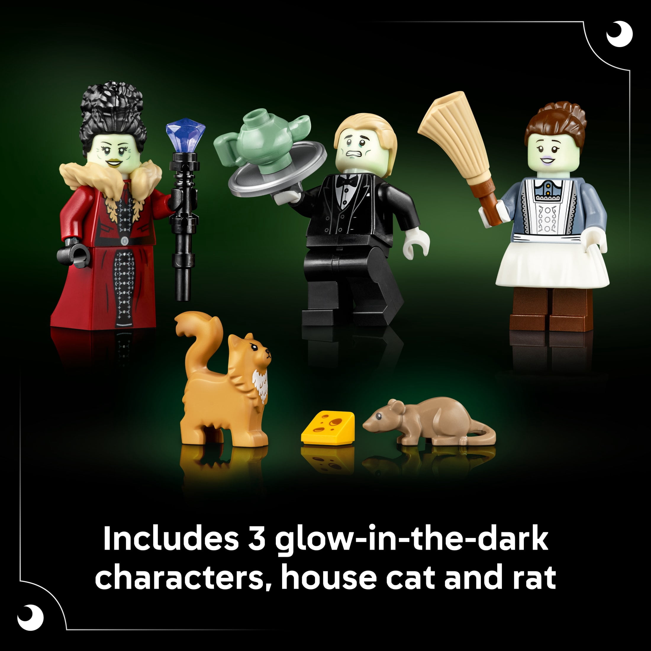 LEGO Icons Mayor Manor - Building Set for Adults, Ages 18+ - Halloween Decorations with 4 Minifigures - Collectible Model Kit for Home Décor - Gifts for Men & Women - 11383