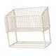 thumbnail image 5 of Cesta de almacenamiento para baño, organizador de cocina, versátil, para la decoración del hogar y el aseo. Blanco, 5 of 9