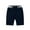 Navy, variant on BCSIOAOI Shorts Boys,Cotton Solid Elastic Waist Summer Casual Shorts with Pockets Khaki 3 T