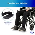 thumbnail image 5 of Invacare Wheelchair Legrest Hemi Footrests with Heel Loops, Flip-Up Aluminum Footplate & More, 5 of 8