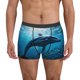 thumbnail image 1 of Fotbe Ocean Dolphin Fish School Calzoncillos Tipo Boxer con Bolsa de Soporte Total para Hombre, X-Temp Fresco, Transpirable y de Secado Rápido-X-Large, 1 of 5