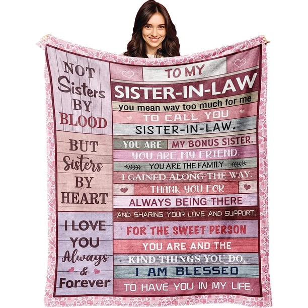 LHSHID Sister Gifts Blanket Sister Birthday Gifts from Sister Sister Gift from Sister Gifts for Sister Big Sister Gifts Birthday Gifts for Sister Big Sister Gifts for Little Girl Blanket 30x40in