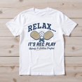 thumbnail image 2 of Relax It’s Rec Play Nobody is Getting Drafted Pickleball T-Shirt – Sports Humor – Casual Wear, 2 of 6