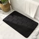 thumbnail image 1 of Alfombras de Baño de Espuma Viscoelástica Xihbxyly Rayas gruesas Terciopelo Suave absorbente Base antideslizante, 1 of 7