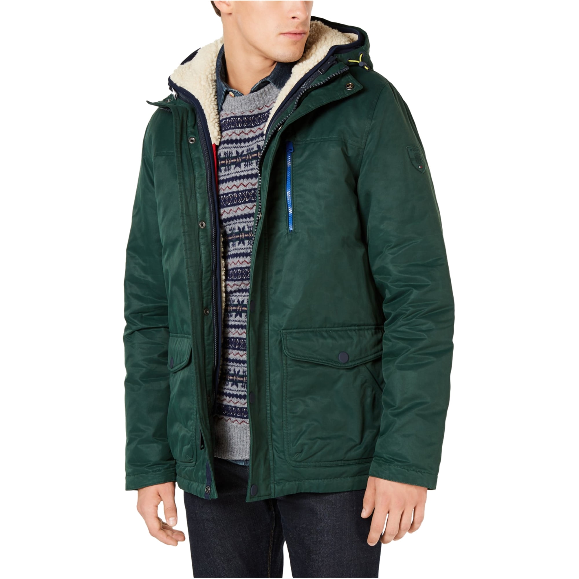 tommy jeans hooded coat