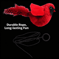 thumbnail image 3 of BESTSKY 2026 New Flapping Bird Cat Toy Smart Sound Activation Cat Bird Toy Flapping Interactive Bird Sounds Bird Cat Toy Red for Hunting Playtime Mental Stimulation Indoor Fun Active Cats., 3 of 6