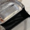 thumbnail image 1 of Bolso de mano de noche para mujer Bolso de fiesta de cóctel con cadena elegante Bolso de mensajero (Plata) Tmvgtek Para Estrenar, 1 of 9