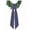 E, variant on Yardvibe Patriotic Wreath Sash for Front Door, 56"x4.5" Double Sided Satin Stars and Stripes American Flag Ribbon for 4th of July Independence Day Decoration (G)