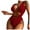 Red, variant on Sngxgn Womenâs Sport Bathing Suit Crisscross Tummy Control Swimsuits Swimwear (Red,S)