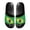 Brazilian Flag Print, variant on Colorful Non-Slip Slide Sandals, Anti-Slip Sole EVA Beach Slides for Outdoor Bath