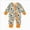 Green, variant on HCNTES Newborn Baby Girl Boy Fall Seasonal/Thanksgiving Outfit Long Sleeve Pumpkin/Turkey Romper Zipper Jumpsuit 0-12M (Beige,0-3 Months)