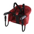 thumbnail image 1 of Chaise à Accrocher pour Manger & Salle à Manger Chaise Haute Portable à Clipser pour Maison Table -Rouge-, 1 of 4