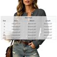 thumbnail image 6 of thefmos Women's V-Neck Button Front Sweater Loose Fit Long Sleeve Knit Cardigan Casual Fashion Fall Winter Outfit, Dark Gray 2XL, 6 of 6