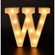 thumbnail image 3 of Letras decorativas Letra del alfabeto Luces LED Lámpara luminosa con números Decoración Luz de noche a batería Fiesta Decoración del dormitorio del bebé, 3 of 5