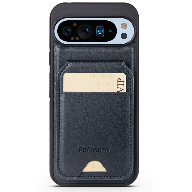 2 in 1 Detachable Leather Wallet and Phone Case For Google Pixel 8 Pro Case with Card Holder Kickstand RFID Blocking, Compatible with Magsafe Charging