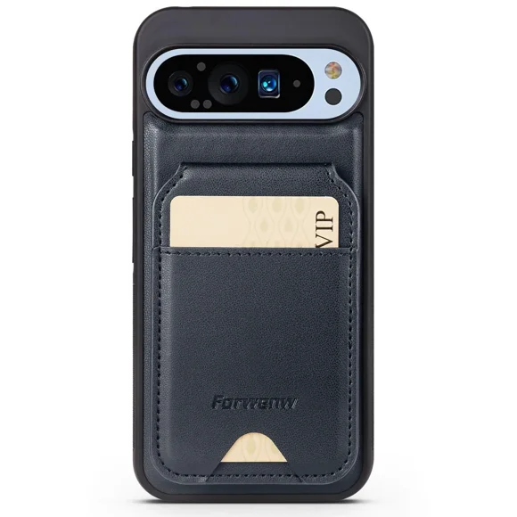 2 in 1 Detachable Leather Wallet and Phone Case For Google Pixel 8 Pro Case with Card Holder Kickstand RFID Blocking, Compatible with Magsafe Charging