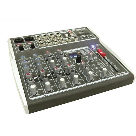 MEZCLADORA 10 CANALES SOUNDTRACK DSP BT MP3 MX-1002U SOUNDTRACK CH4749MX-1002U
