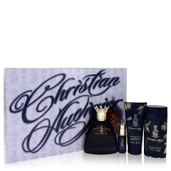 CHRISTIAN AUDIGIER 3.4 / 3.3 oz EDT Cologne Deo Gel Mini 4 Pc Gift Set NIB