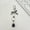 4pc Ghost [Door Lock Model], variant on Beaded phone pendant, backpack decoration, bow bag charm, keychain accessory