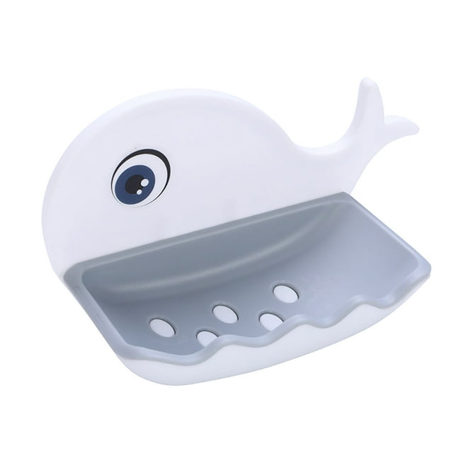 Qaailabf Porte-Savon Flexible pour Salle de Bain avec Rangement et Plateau