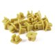 thumbnail image 1 of 20Pcs 7,5x9mm Grapas Vehículo Remaches de Plástico Amarillo Clips Cabeza Rectangular, 1 of 2