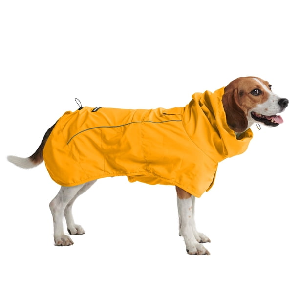 Impermeable para perro Spark Paws, resistente al viento, reflectante, 2XL