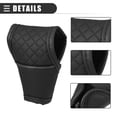 thumbnail image 4 of Funda universal para palanca de cambios de coche, funda para palanca de cambios, funda para palanca de cambios, funda para palanca de cambios automática, moderna, piel sintética, negra, 4 of 7