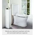thumbnail image 2 of Yamazaki Home Bathroom Organizer, White, Steel, No Assembly, 2 of 5