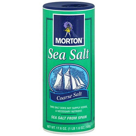 Generic Morton Sea Salt Coarse Sea Salt, 17.5 Oz (pack Of 12)