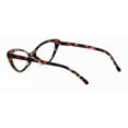 thumbnail image 3 of Women's Slim Cateye Clear Bifocal Reading Glasses - Anti-Blue Blocker Readers CR18 +3.25, 3 of 4