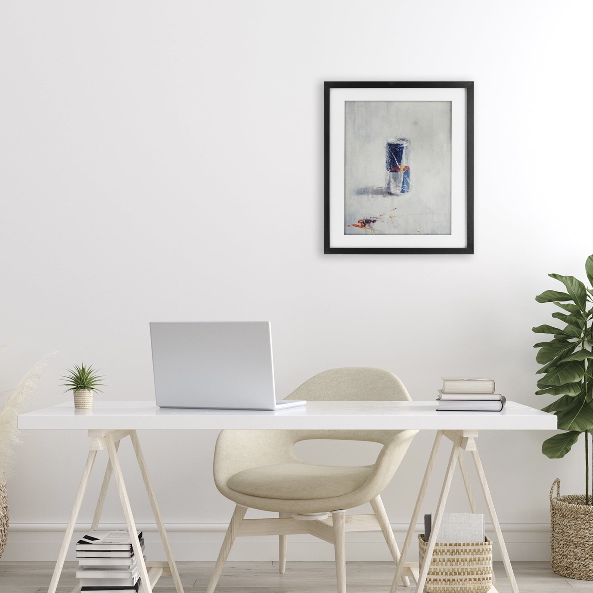 Stupell Industries Creative Energy Drink Black Framed Print Under Glass, design by Svetlana Aleynikova
