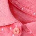 thumbnail image 6 of YDFCWXW Summer Short Sleeved Dress Knitted Girls Polo Skirt (Hot Pink, 90.00), 6 of 9