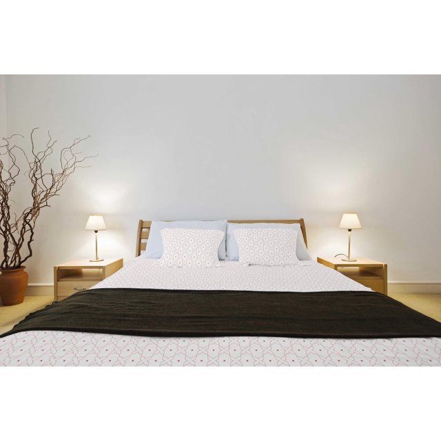 Johnson Home 200 TC Bed Sheet Set - Printed Cotton Sheets