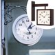 thumbnail image 5 of Reloj de pared de esquina, resistente y decorativo, para comedor, interior y hogar. marrón oscuro, 5 of 7