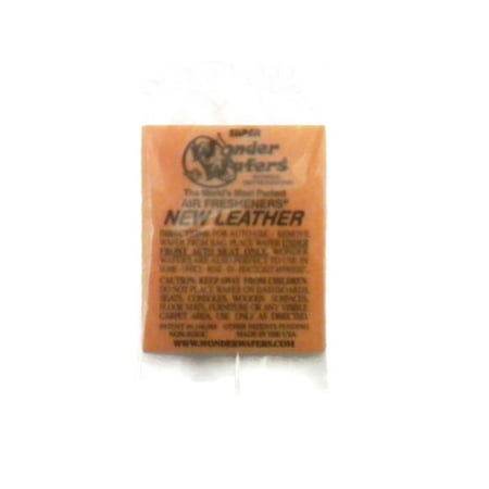 16- Wonder Wafers New LEATHER Scent~Amazingly Fresh~ Air Freshener Home